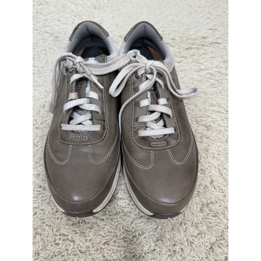 New Balance WW980GR Women's Gray Leather Lace Up Athletic Walking Shoes Size‎ 9B